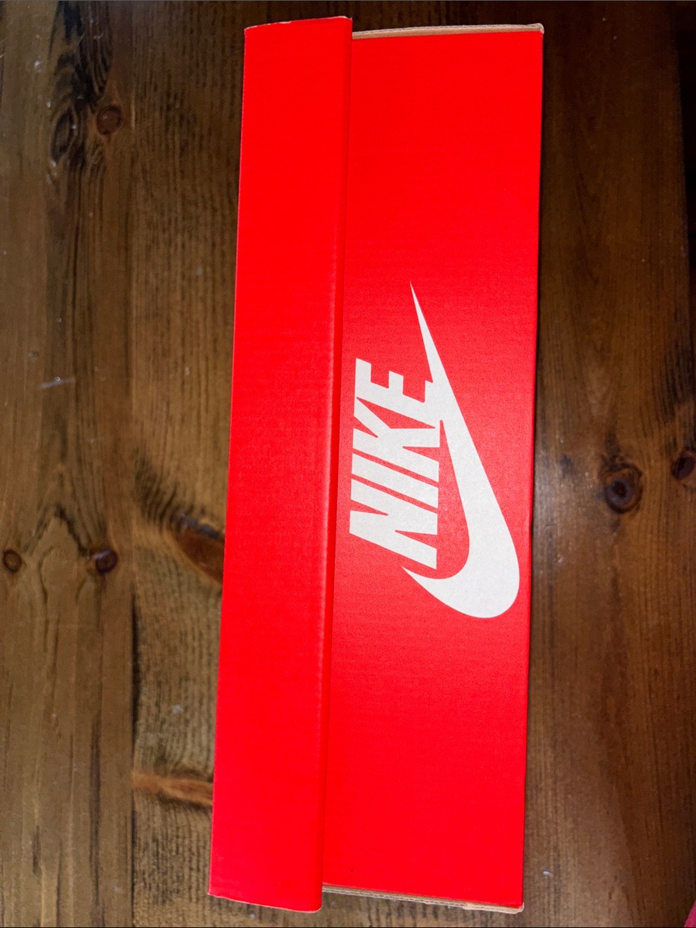 Nike Red and White Logo Shoe Box - Picture 3 of 8